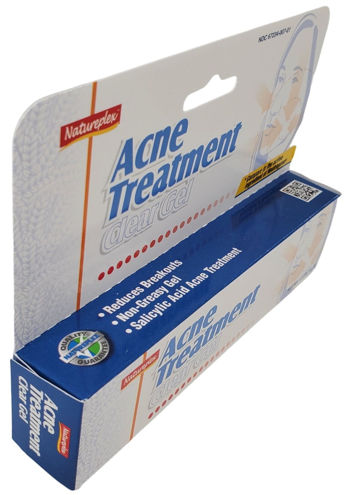 Natureplex Acne Treatment Pimple Clear Gel 1.5oz Salicylic Acid Acne Treatment