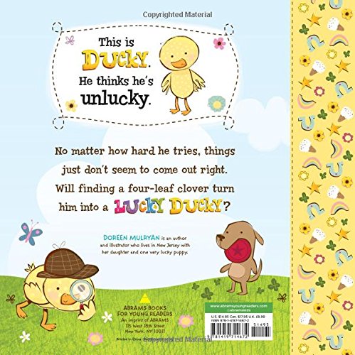 Lucky Ducky Doreen Mulryan 2016 Hardcover Children's Story Book