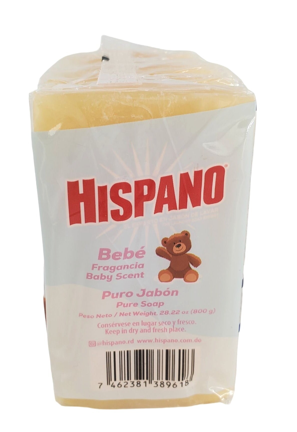 Hispano Bebe Soap Baby Scent(Bebe Fragancia) 160 Gram bars 5 bars/pack