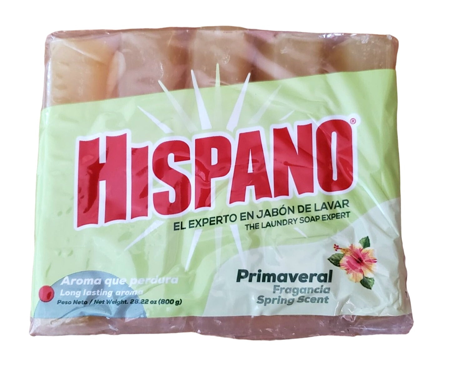 Hispano Primaveral Soap Fresh Spring Scent 160 Gram bars 5 bars/pack