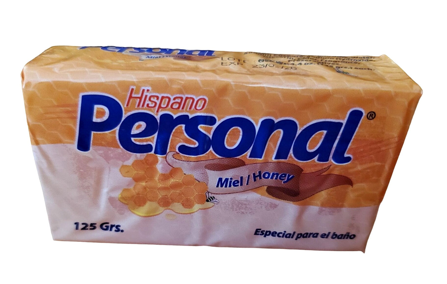 Hispano Personal Con Miel Honey Soap 4.4 oz 125g Dominican Honey Soap