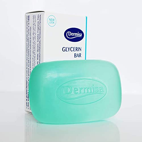 Dermisa Glycerin Bar with Aloe Soap | Helps to Gently Cleanse All Skin aloe vera bar soap
