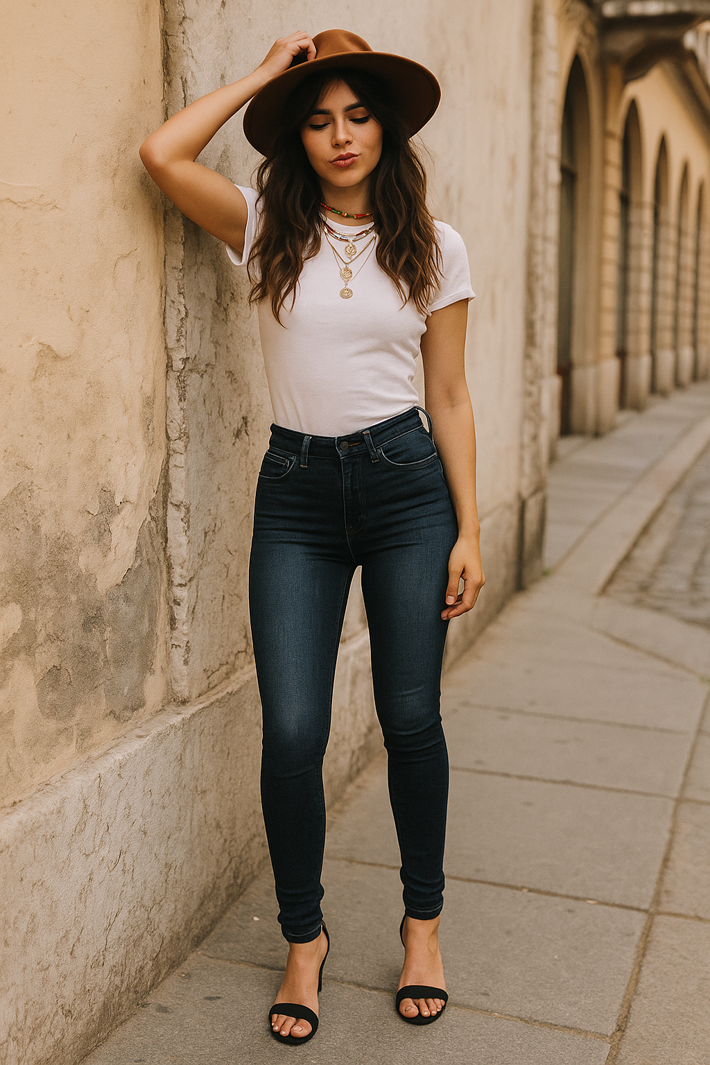 Judy Blue Skinny High-Rise Waist Classic Slim Fit Dark Washed Pants Denim Jeans