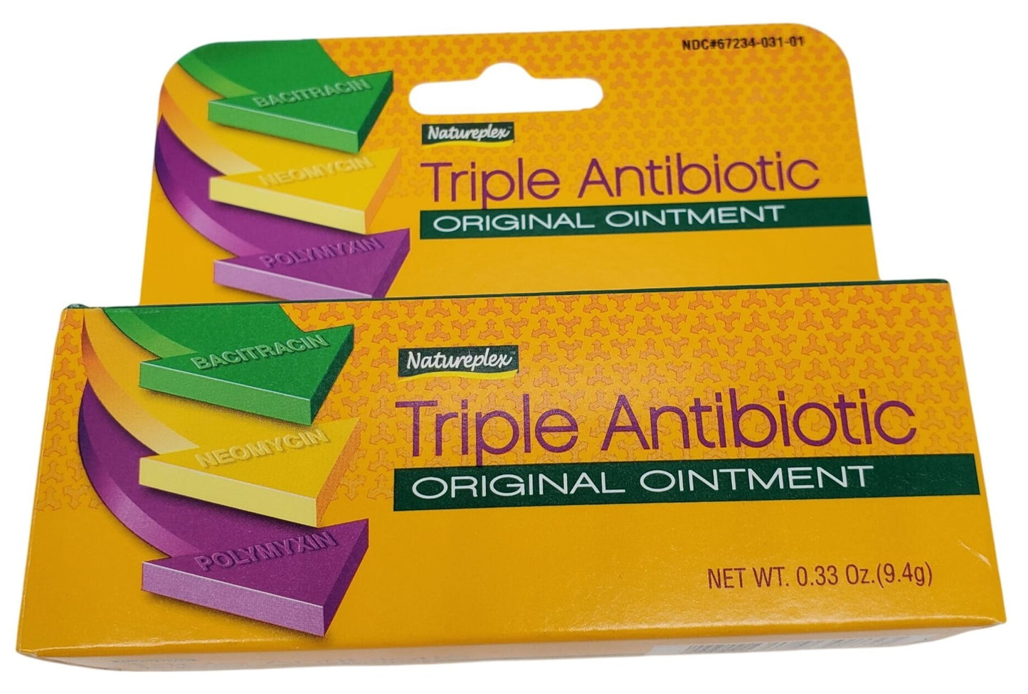Natureplex Triple Antibiotic Ointment (Bacitracin, Neomycin, Polymyxin) 0.33oz tube