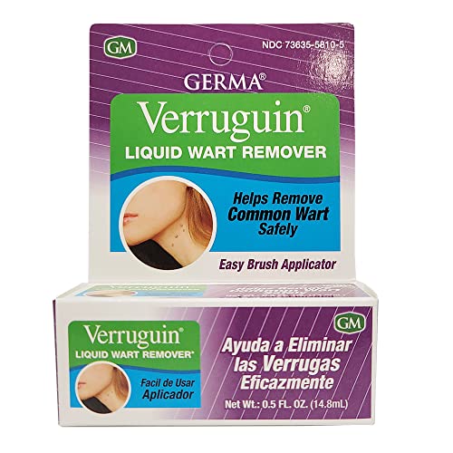 Verruguin Liquid Wart Remover Salicylic Acid 17% Removedor De Verrugas (14.8 mL)