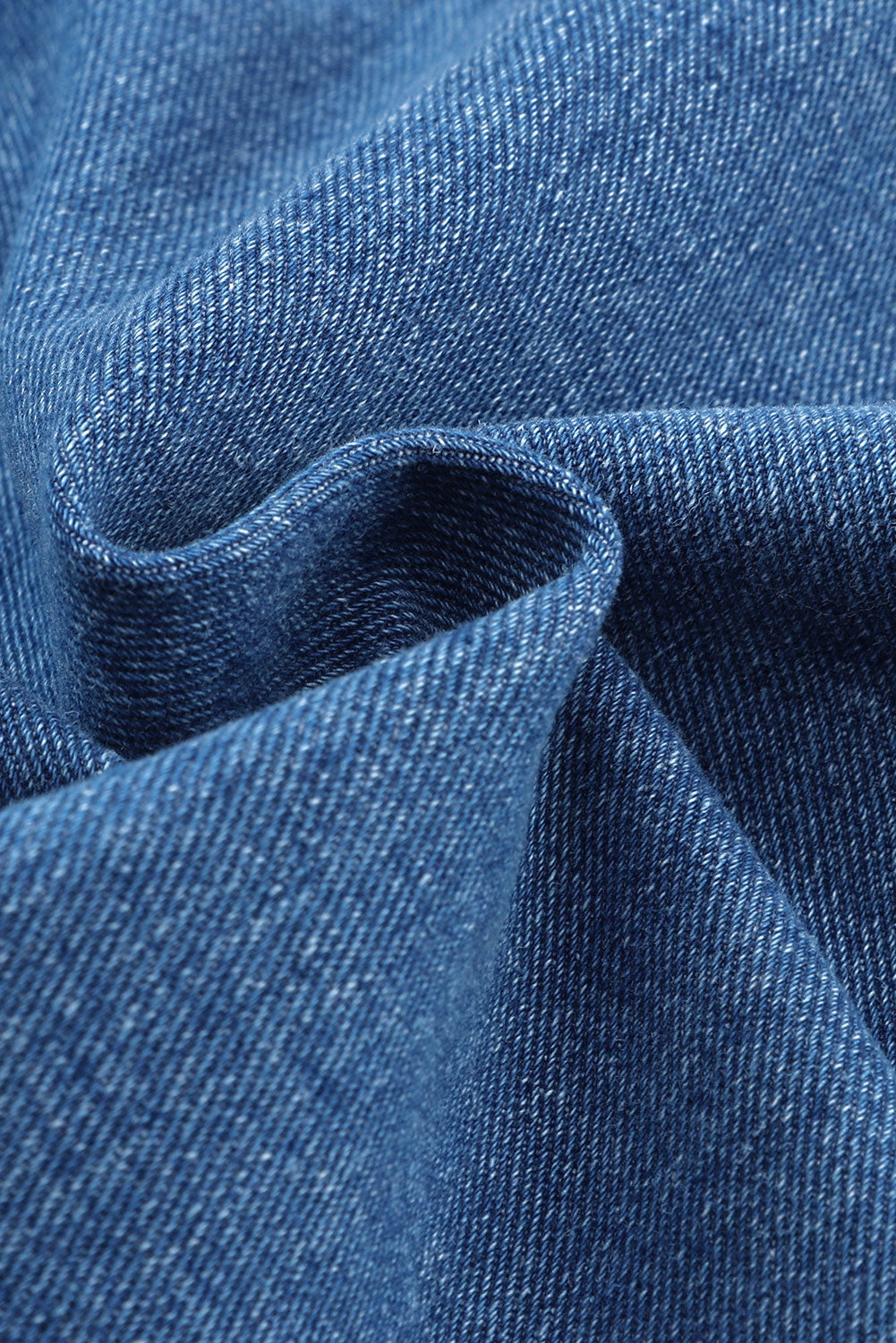 Oversized Denim Jacket Button-Up Collared Retro 90s Boyfriend Heavy Blue Jean