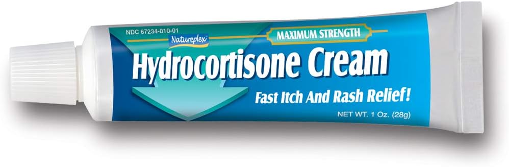 Natureplex Hydrocortisone Cream Maximum Strength Itch relief cream 1 oz tube