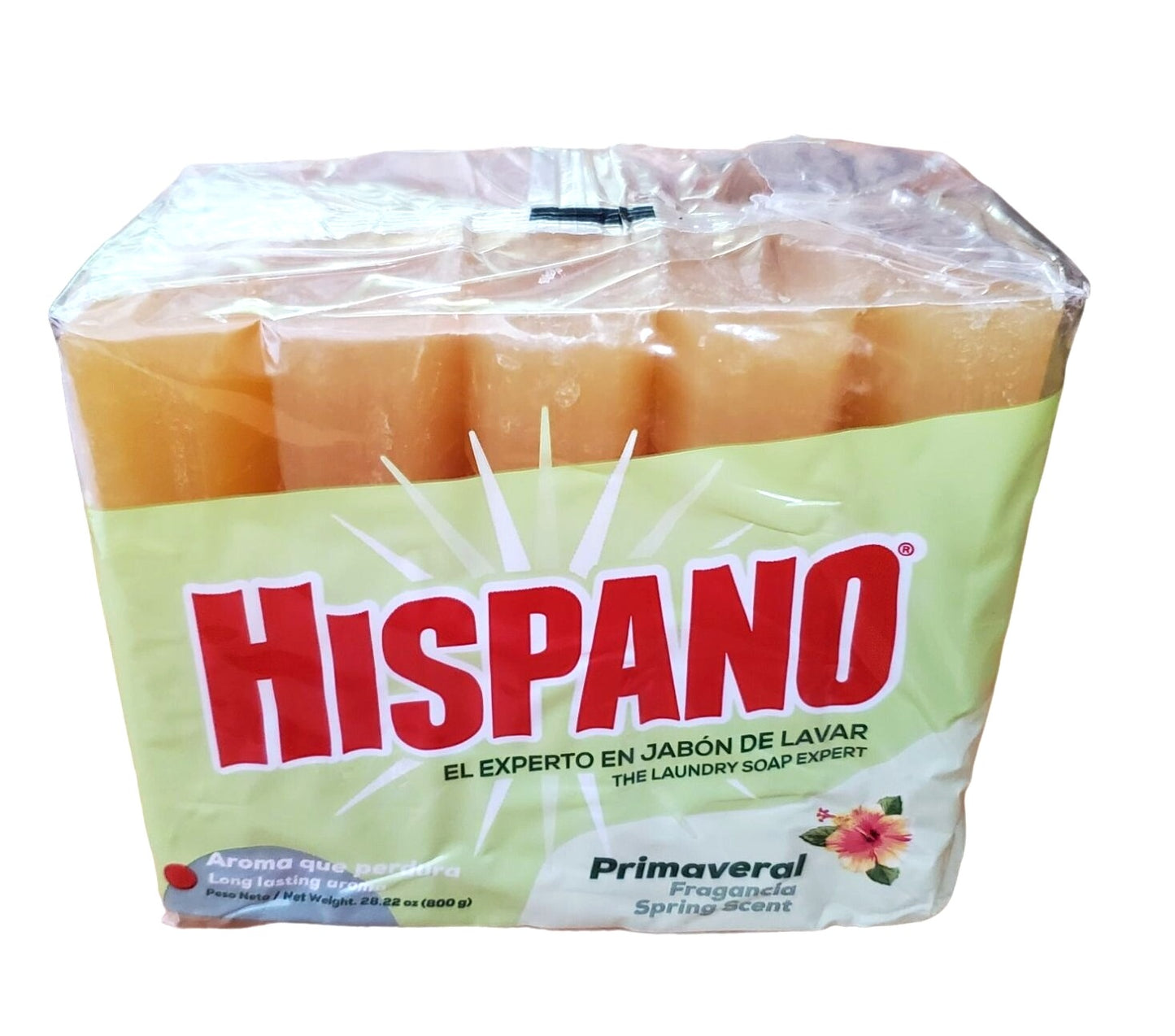 Hispano Primaveral Soap Fresh Spring Scent 160 Gram bars 5 bars/pack