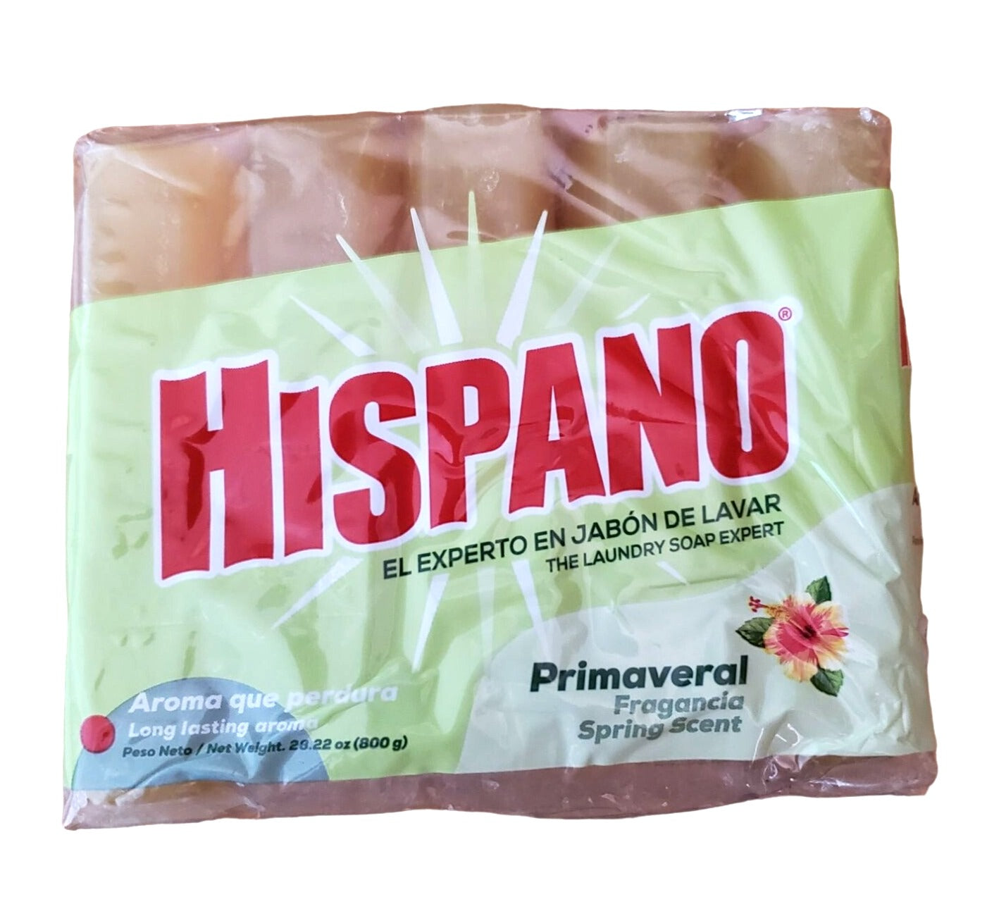 Hispano Primaveral Soap Fresh Spring Scent 160 Gram bars 5 bars/pack