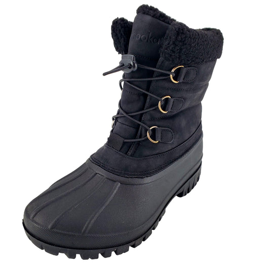 Chooka Boots Duck Waterproof Cold Weather Snow Rain Shoes Outdoor Shearling