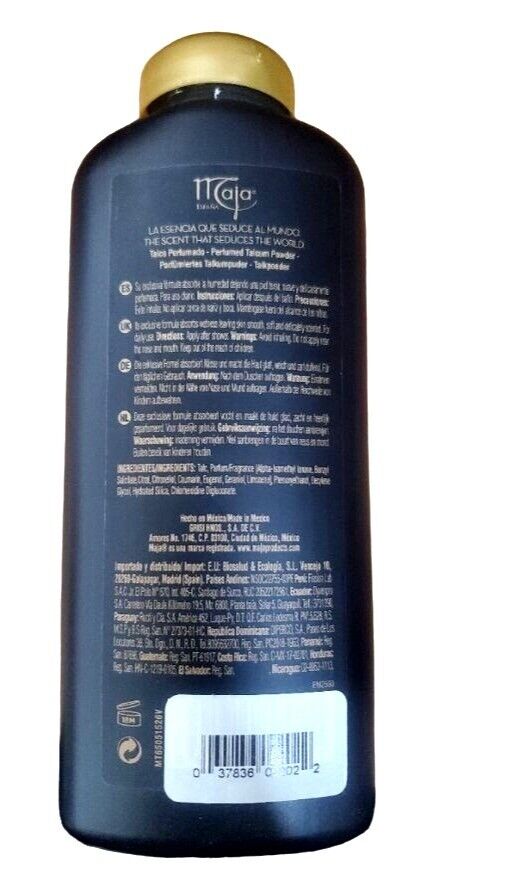 Maja Perfumed Body Powder Smooth Soft Skin Delicately Scented Talcum Powder 7oz
