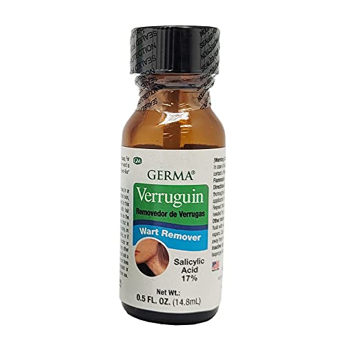Verruguin Liquid Wart Remover Salicylic Acid 17% Removedor De Verrugas (14.8 mL)