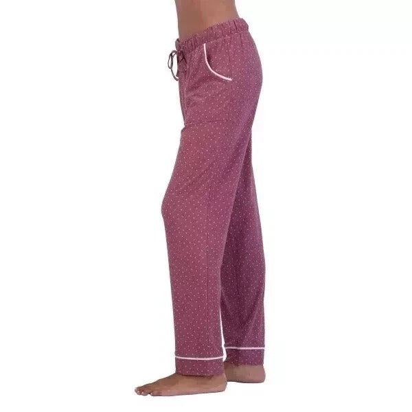 Lucky Brand Women's Lounge Pants 2-pack Set Drawstring Elastic Waist Relaxed Fit Leisure Loungewear