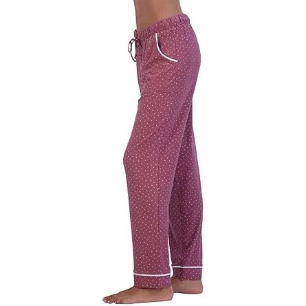 Lucky Brand Women's Lounge Pants 2-pack Set Drawstring Elastic Waist Relaxed Fit Leisure Loungewear