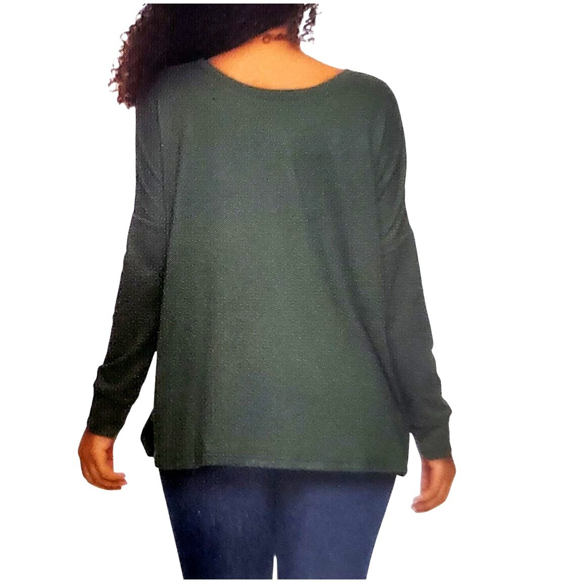 Felina Woman's Lightweight Knit Top Long Sleeve Ultra Soft Sweater Shirt Tunic