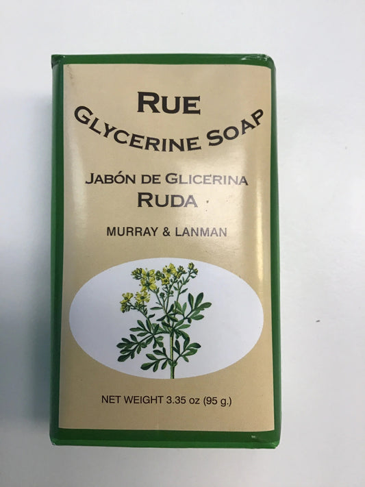 Rue Glycerine Spiritual Cleansing Soap Bar 3.3oz Botanical Rue Plant Herbal Extract