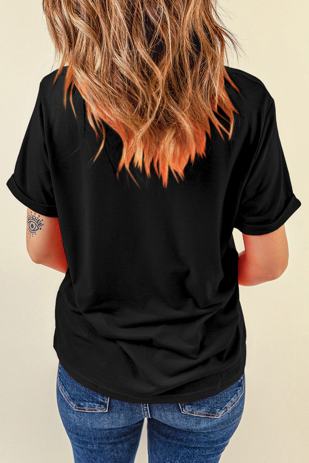 Baseball American Flag Graphic Shirt Patriotic Womens Top Lightweight Short Sleeve