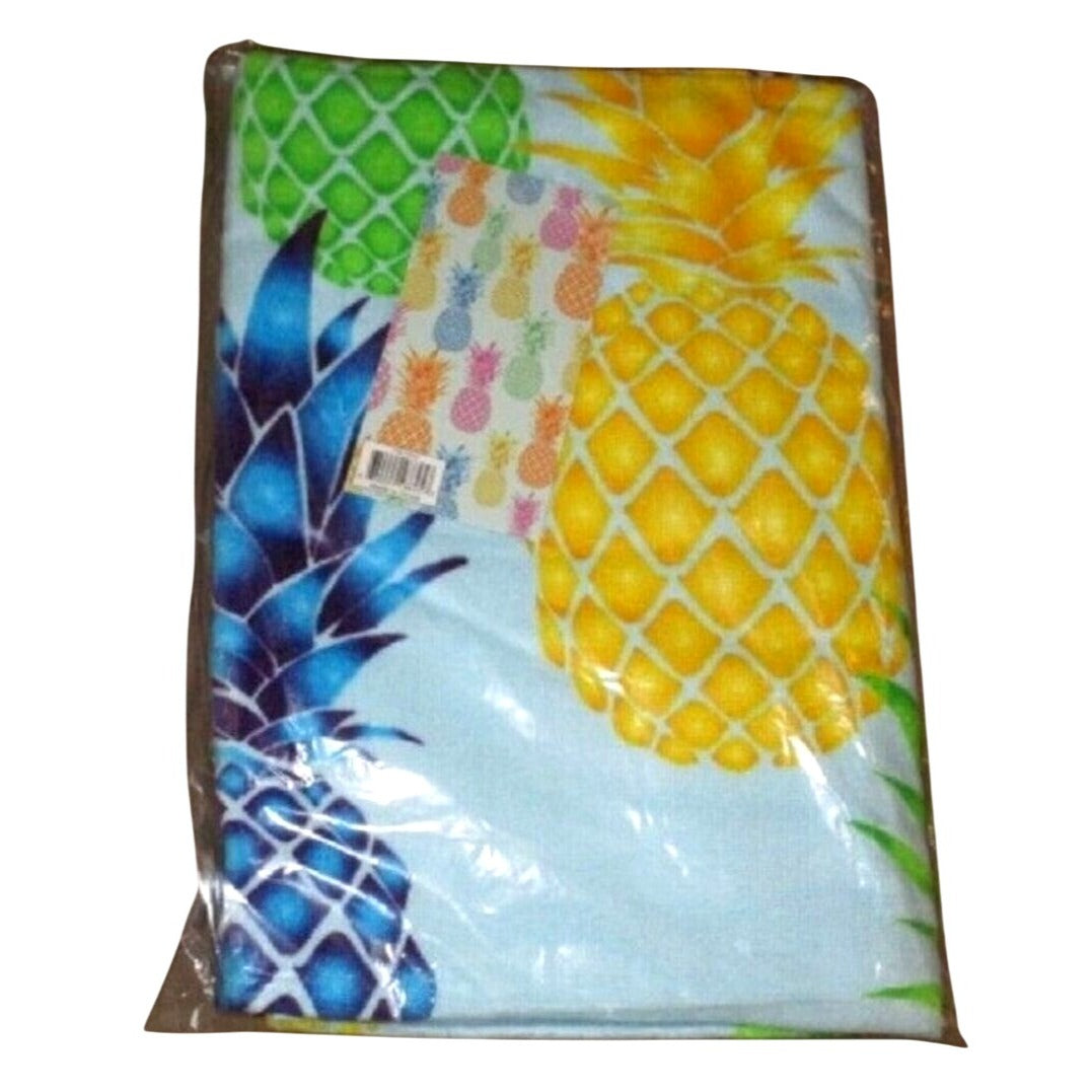 Pineapple Cotton Large Beach Towel Bath Home Bathroom 60x30 Tropical Island