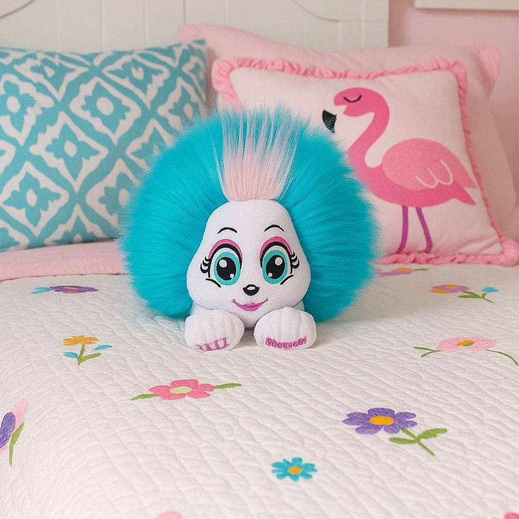 Shnooks Stuffed Mello Soft Plush Toy Marshmallow Scented Fluffy Hair Dead Stock