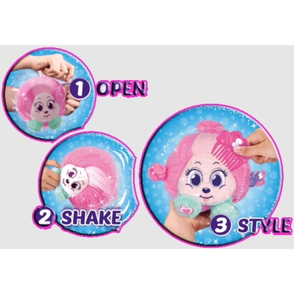 Shnooks Stuffed Mello Soft Plush Toy Marshmallow Scented Fluffy Hair Dead Stock