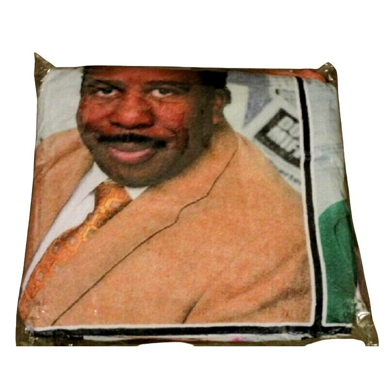 45x60 The Office Fleece Throw Gift Blanket Jim Pam Michael Dwight Cast TV Show