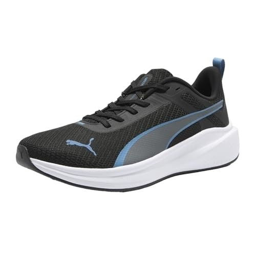 Puma Mens Rocket Fuel Lite Running Shoes Athletic Pumalite Sneakers Black