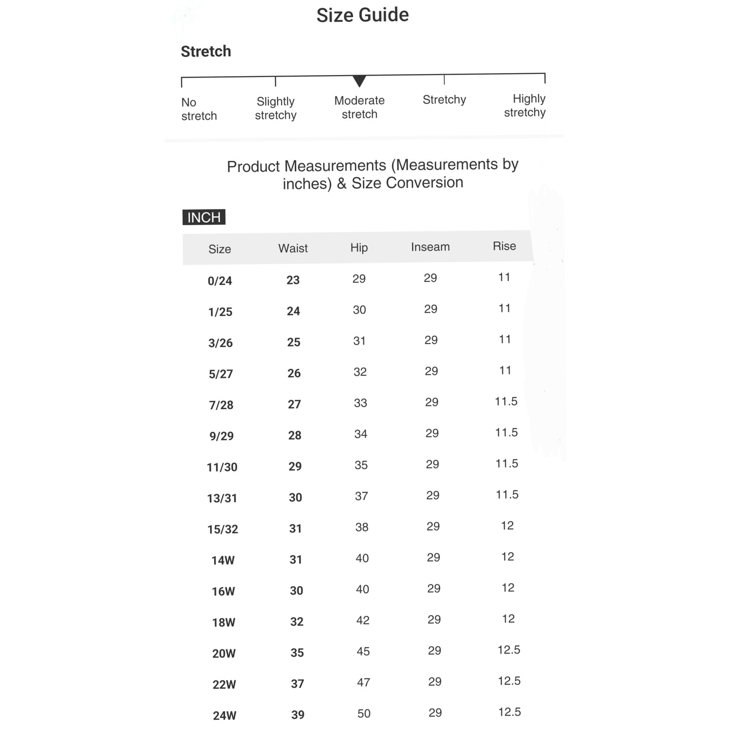 Judy Blue Tummy Control High-Rise Skinny Denim Jeans Slim Step Ankle Pants