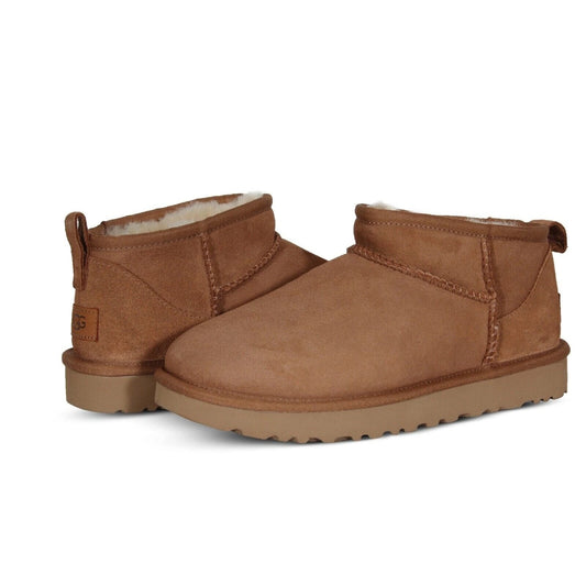 UGG Classic Ultra Mini Women's Shoe Sheepskin Suede Winter Boots Fur