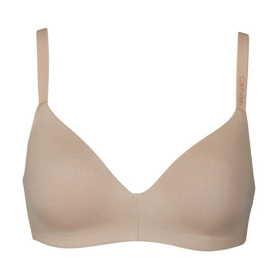 Calvin Klein 2-Pack Wirefree Bra Set Seamless Underwear Black Cedar Wireless