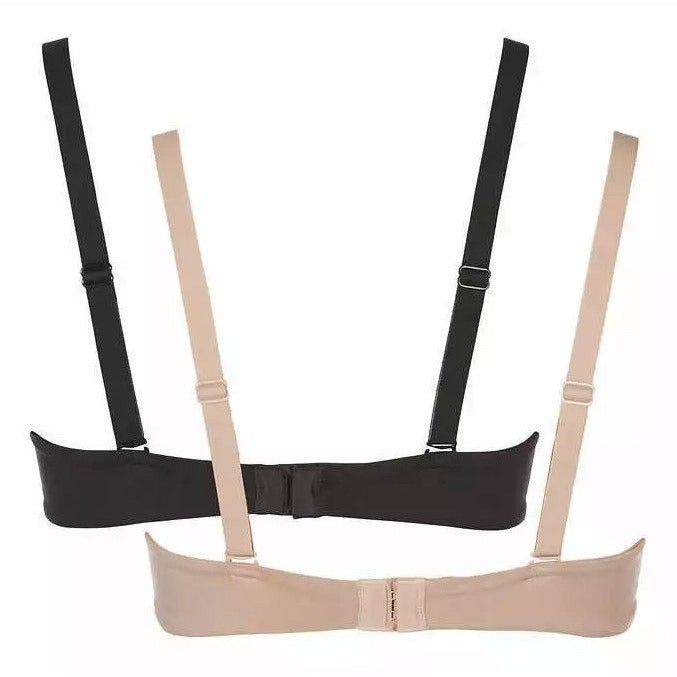 Calvin Klein 2-Pack Wirefree Bra Set Seamless Underwear Black Cedar Wireless