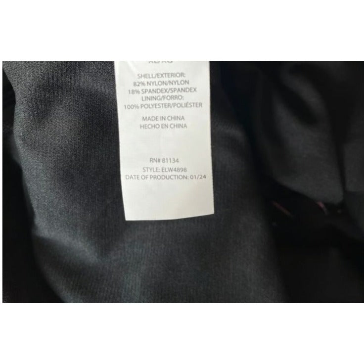 Eddie Bauer Swimwear Ruched Shaping Bathing Suit UV UPF50 One Piece Swimsuit Cross Back