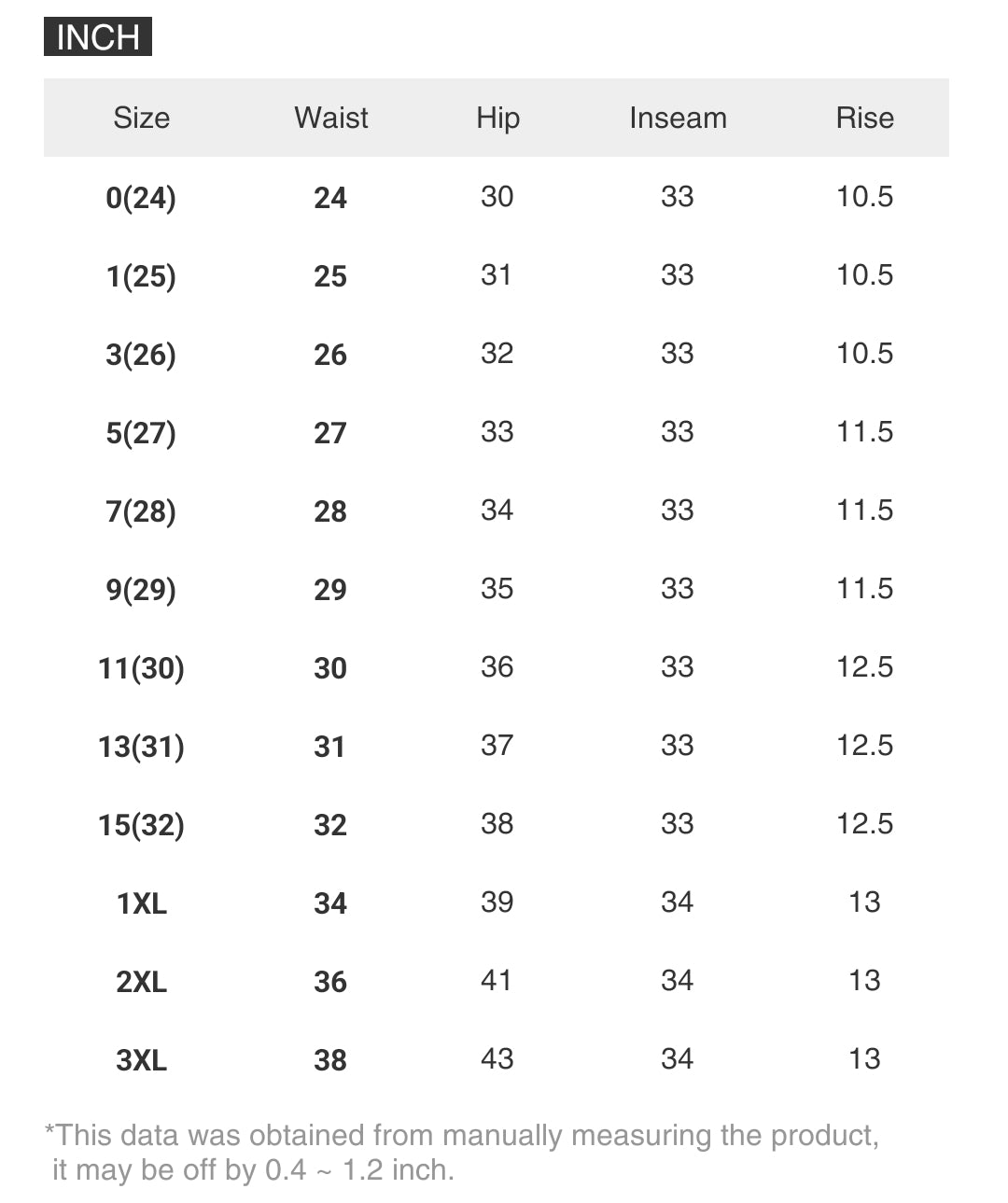 RISEN Elastic Band High-Rise Slim Fit Tummy Control Flare Leg Pants Denim Jeans Plus Size Available