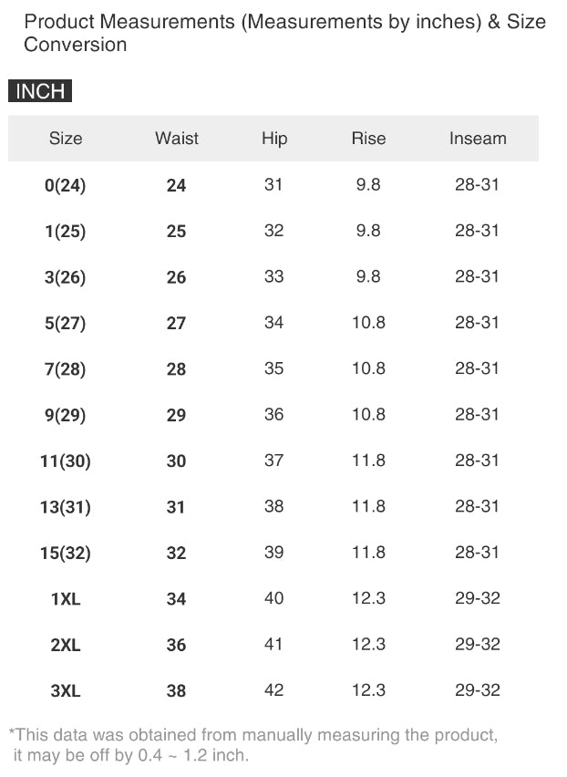 RISEN Mid-Rise Tummy Control Barrel Jeans Baggy Leg Rolled Hem Denim Pants Plus Size Available