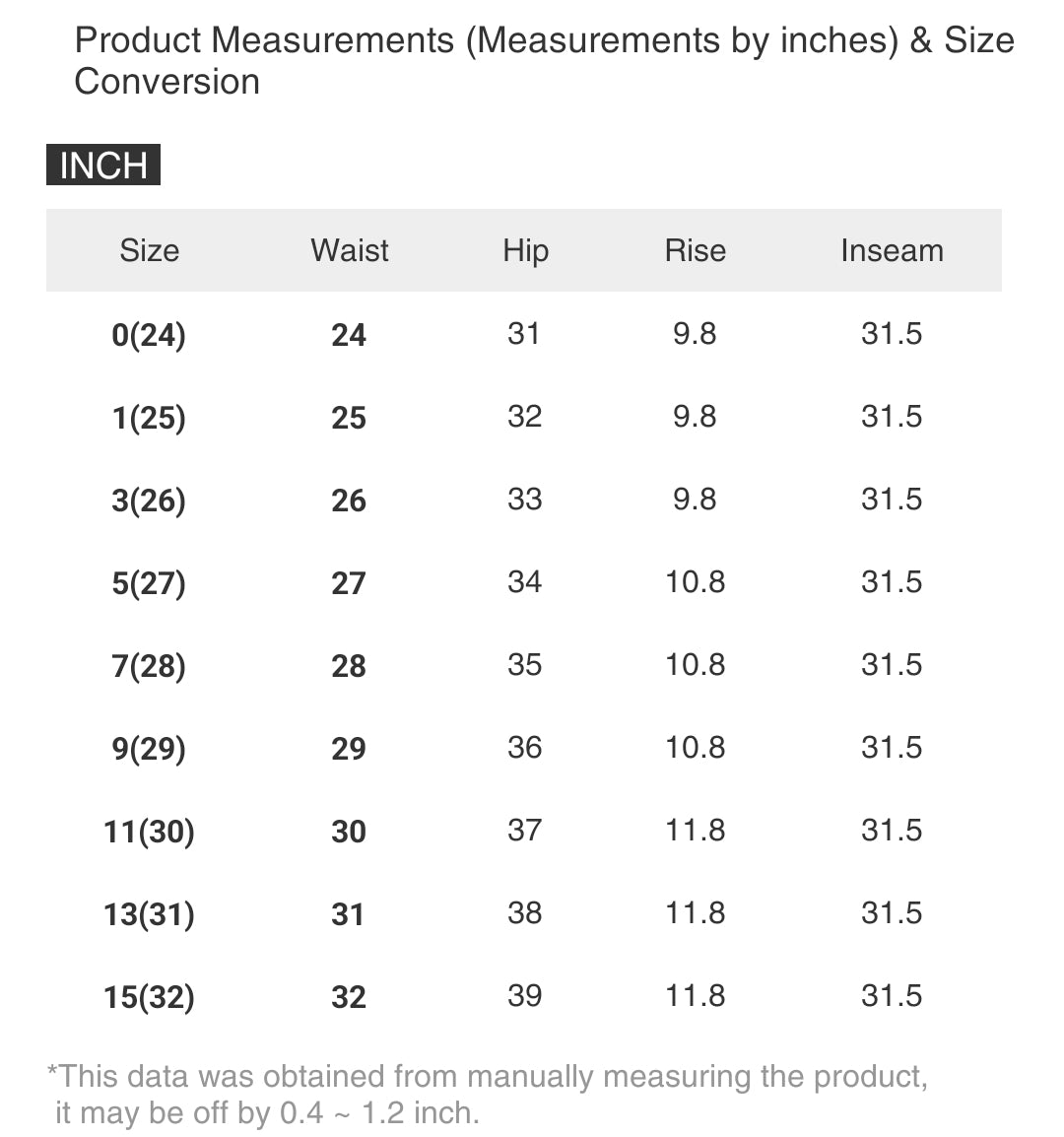 RISEN Mid-Rise Tummy Control Pants Corduroy Relaxed Fit Straight Leg Jeans