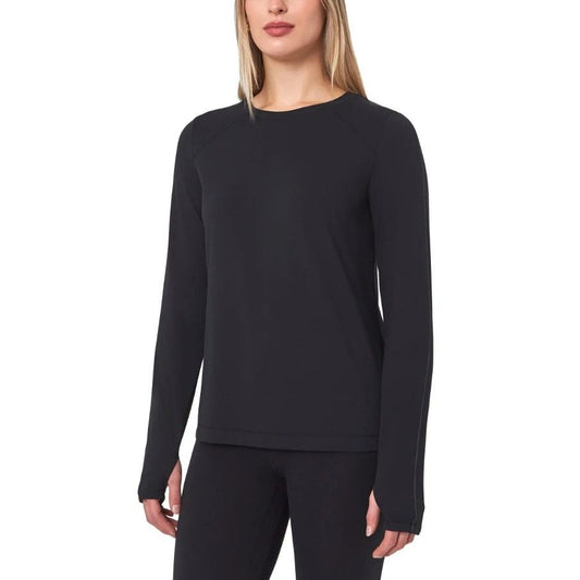 Mondetta Women's Long Sleeve Active Top Thumb Holes Athletic Shirt Anti-odor Activewear