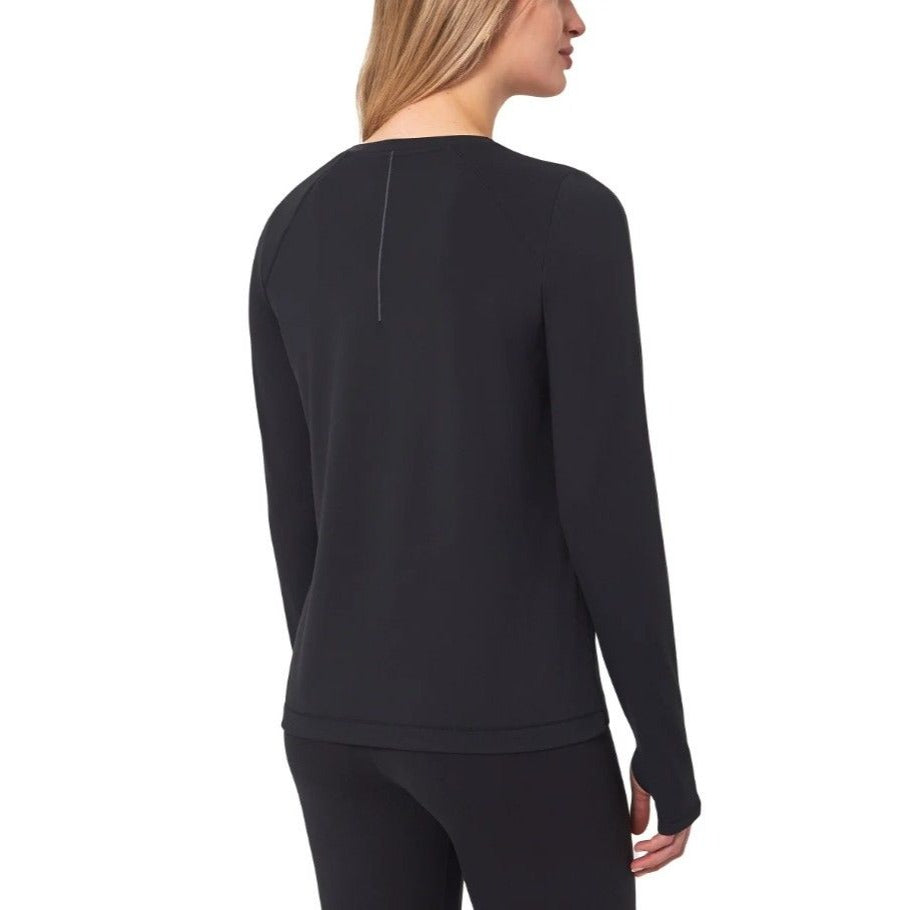 Mondetta Women's Long Sleeve Active Top Thumb Holes Athletic Shirt Anti-odor Activewear