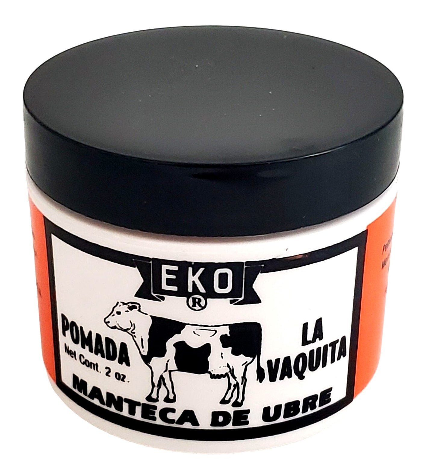 EKO Pomade Udder Butter La Vaquita Manteca de Ubre 2oz Hand Cream Moisturizer