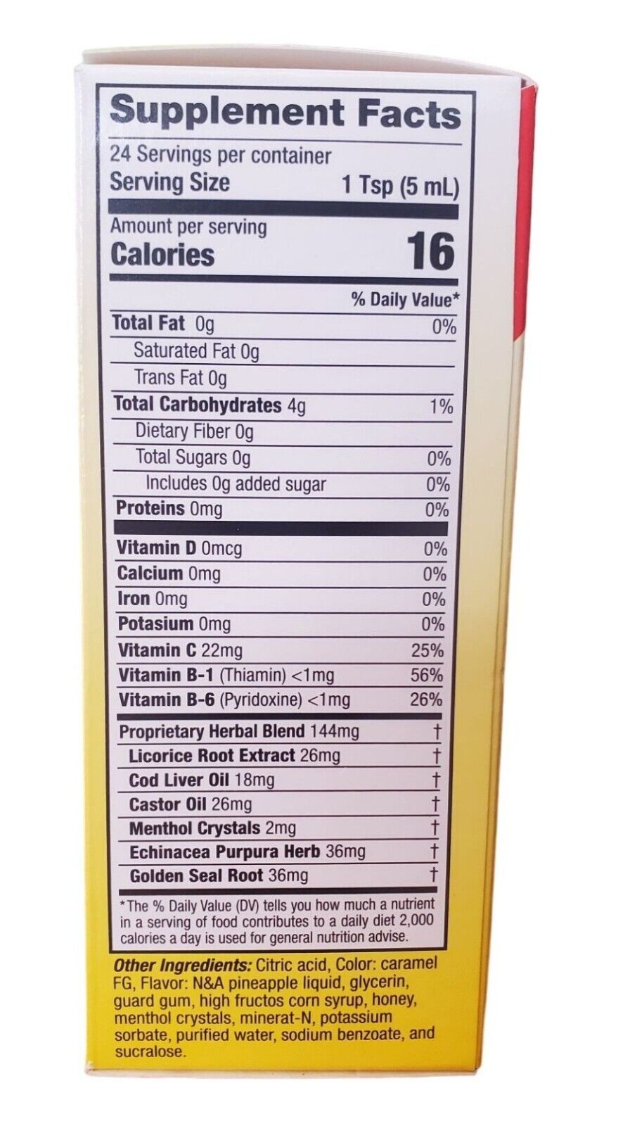 Germa 9 Jarabes Syrup Pineapple Flavor Dietary Supplement 4 oz