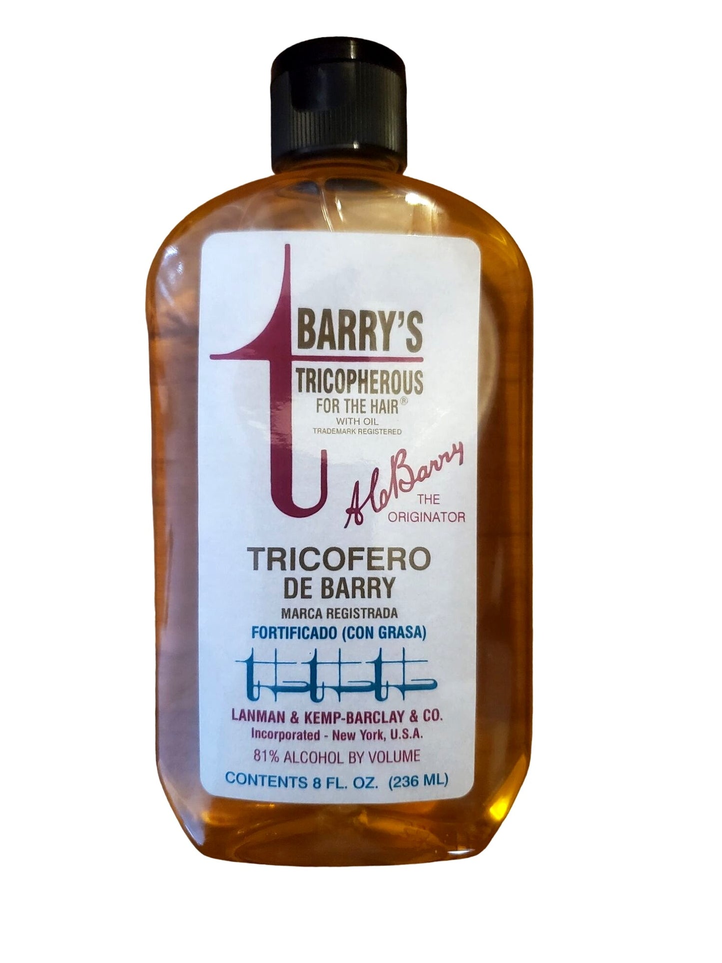 Barry's Tricopherous for the Hair with Oil 8oz