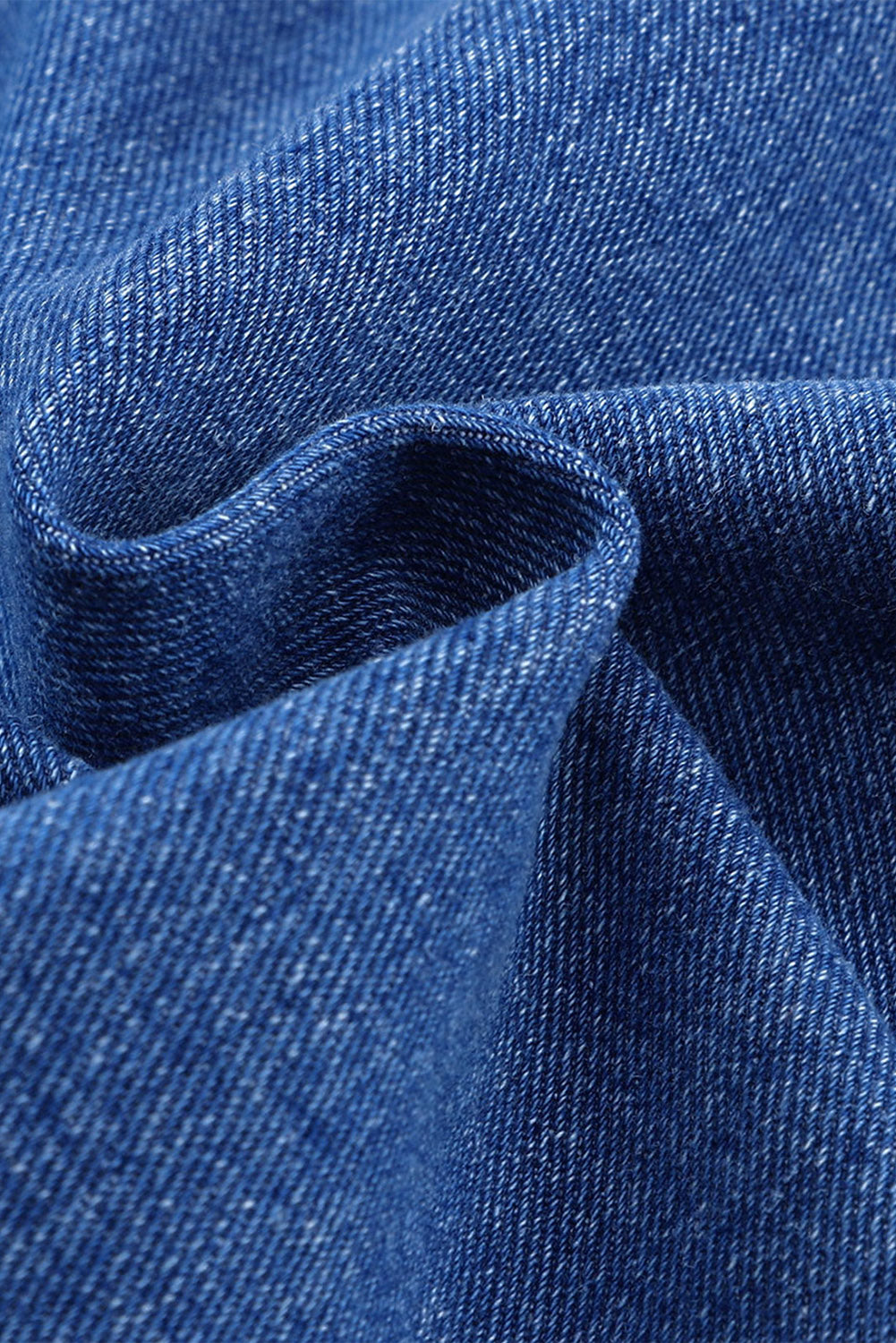 Oversized Denim Jacket Button-Up Collared Retro 90s Boyfriend Heavy Blue Jean