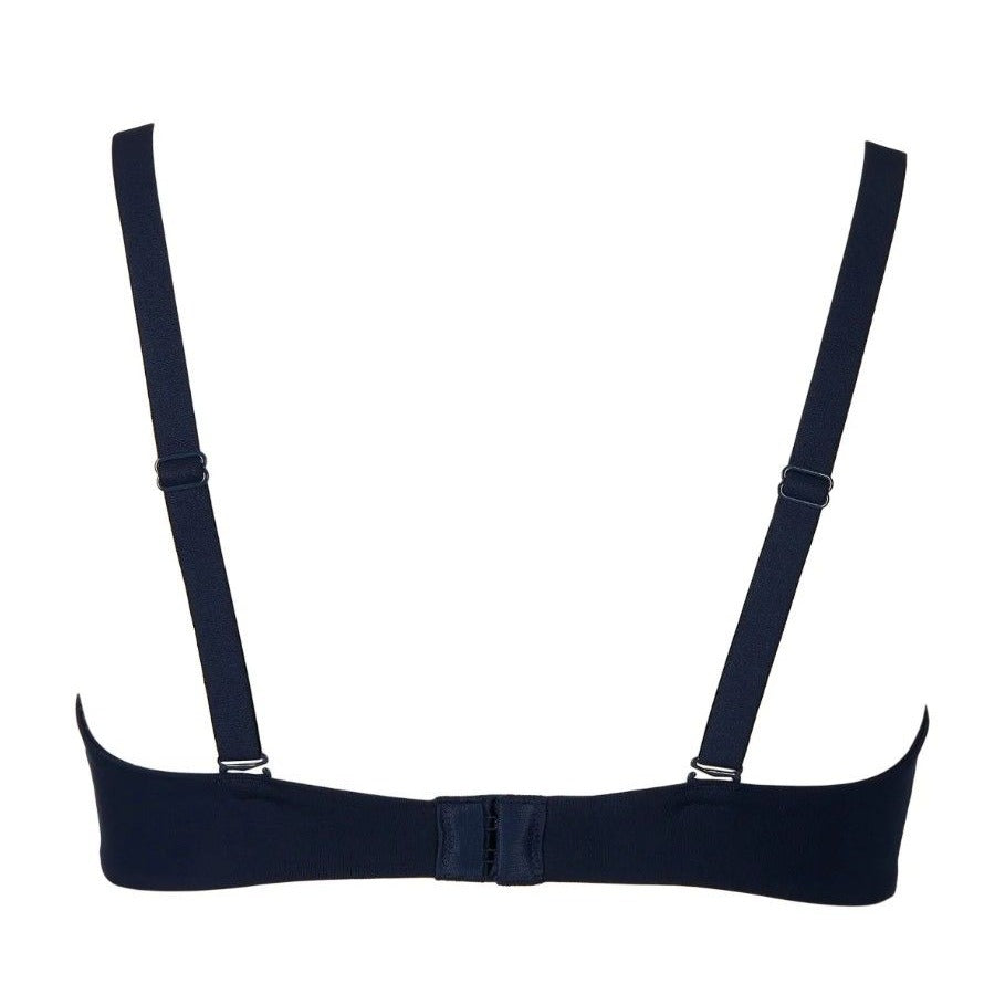 Calvin Klein 2-Pack Wirefree T-shirt Bra Set Seamless Underwear Gray/Navy Blue