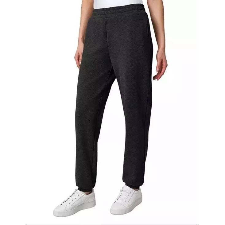Mondetta Women Fleece Jogger Pants Leisure Elastic Waist Sweatpants Loungewear