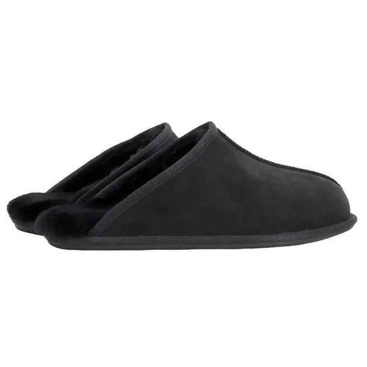 Kirkland Signature Slippers Sheepskin Mens Shearling Suede Real Fur Slides House Shoes