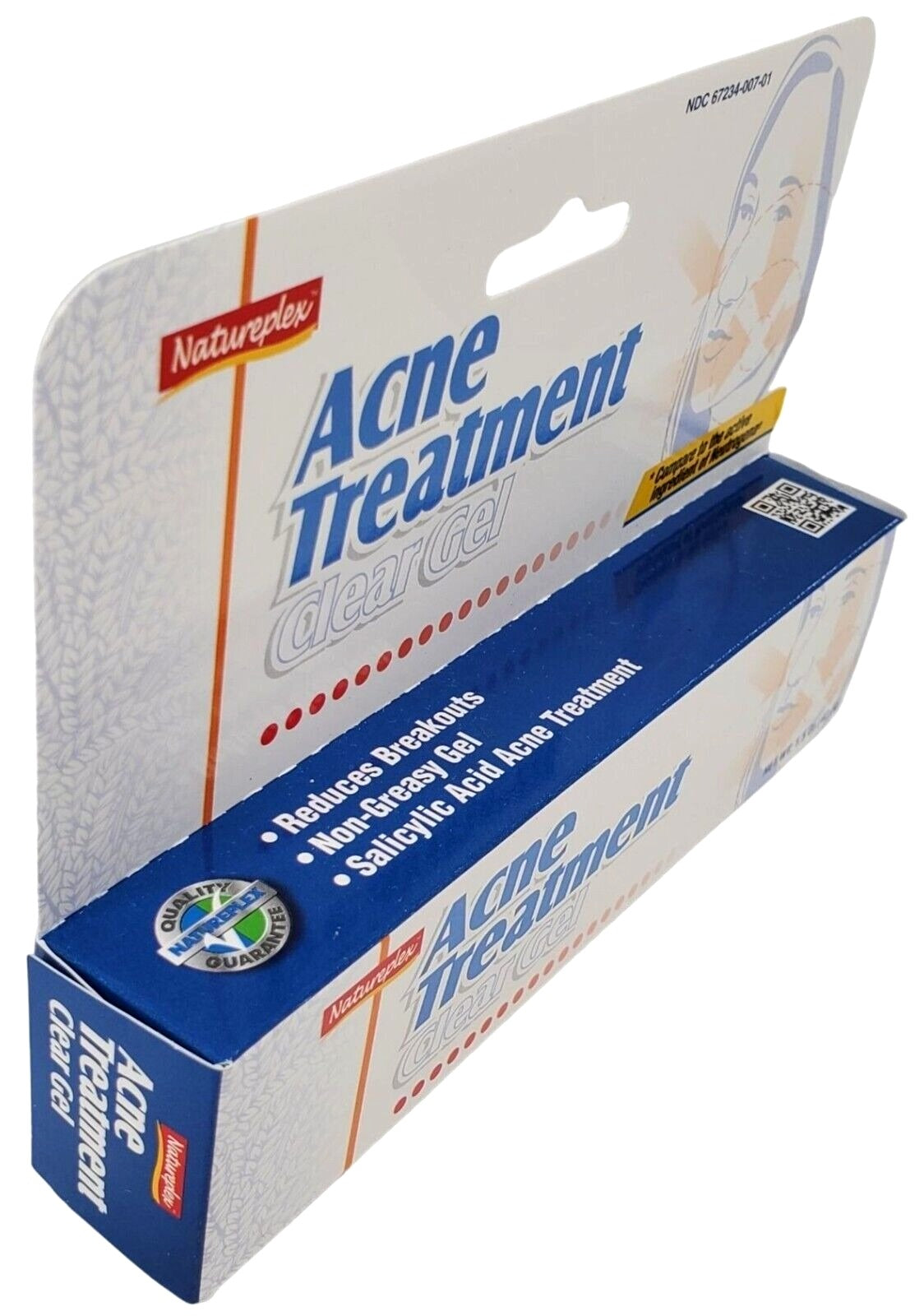 Natureplex Acne Treatment Pimple Clear Gel 1.5oz Salicylic Acid Acne Treatment