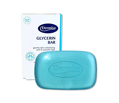 Dermisa Glycerin Bar with Aloe Soap | Helps to Gently Cleanse All Skin aloe soap