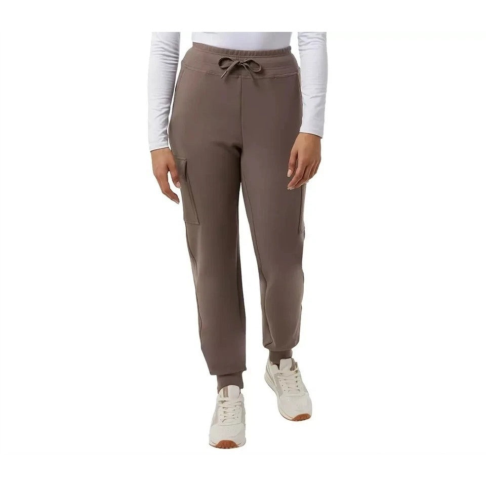 32 Degrees Women Cargo Jogger Pants Tech Fleece Athletic Elastic Drawstring