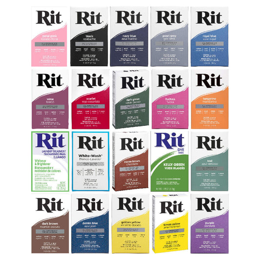 Rit All purpose Powder Fabric Dye 1 1/8 oz(31.9G) (Various Colors)