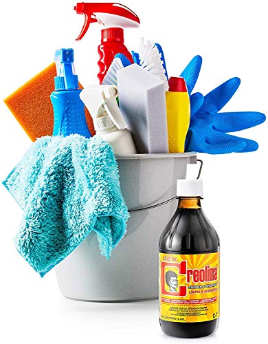 Rex Creolina Cleaner 16oz Concentrate Multi Purpose Home Disinfectant - Deodorant Indoor Home Cleaner, Bathroom Cleaner, Floor Cleaner, Garbage Disposal Cleaner, Kitchen Cleaner