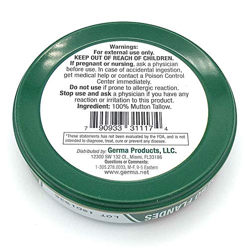 Germa 100% Pure Mutton Tallow Sebo Flandes