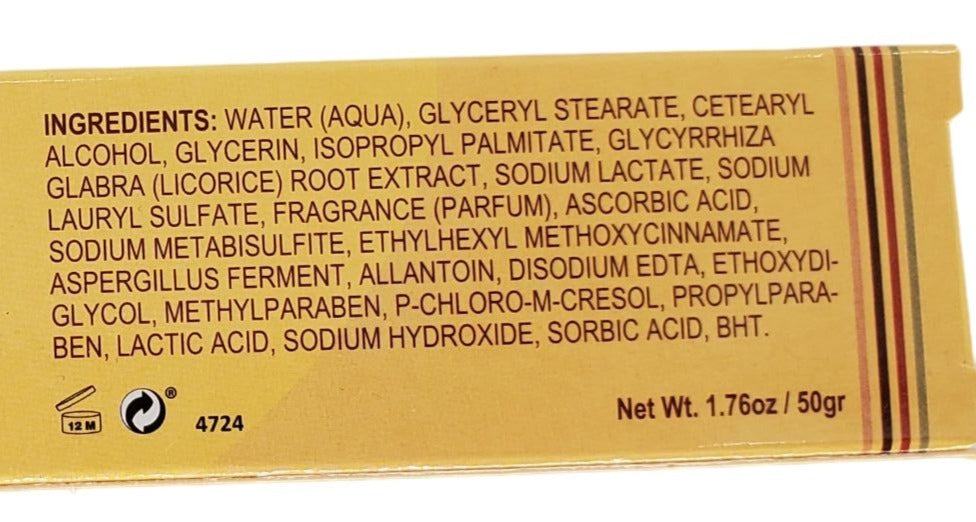 Topiclear Skin Tone Lemon Cream 1.76oz (50g)